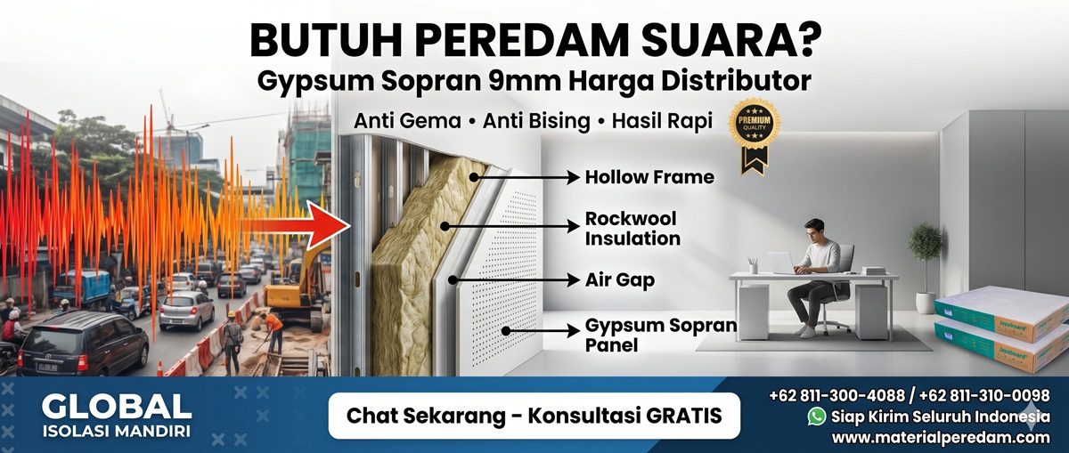 Gypsum Sopran Akustik 9mm